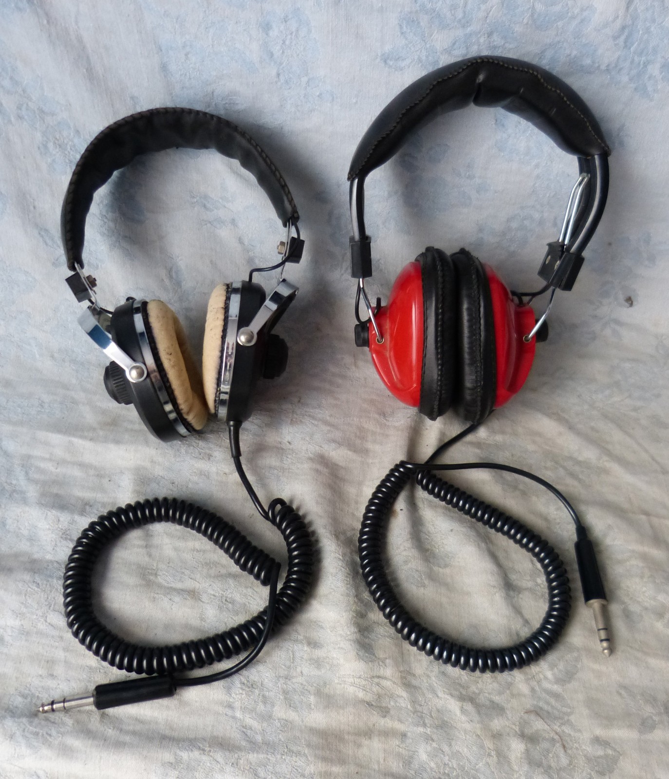 #Audio Vintage# Lot de 2 casques audio - Electronica, Super Star (HS, à réviser)