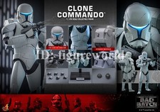 Hot Toys TMS131 1/6 Star Wars The Bad Batch Clone Commando Action Figure Model