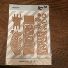 Spellbinders Large Die of the Month March 2019 Pop Up Garden New