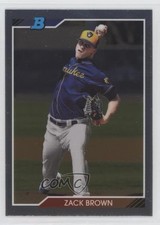 2020 Bowman Heritage Chrome Prospects Zack Brown #92CP-ZB 0hw6