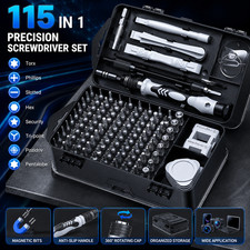 115 in 1 Mini Magnetic Precision Screwdriver Set PC Phone Electronics Repair Kit