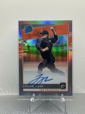 2020 Panini Donruss Optic - Rated Rookie Signatures Logan Webb #RRS-LW (AU, RC)