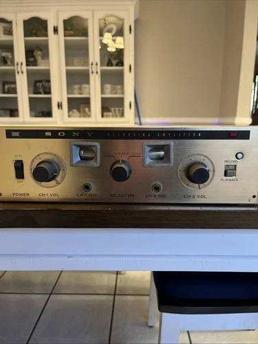 Sony Recording Amplifier SRA-2  Vintage Untested