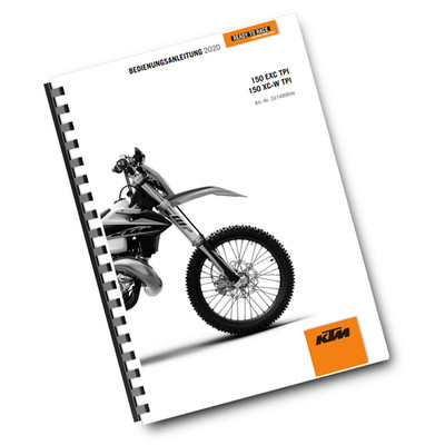 GERMAN LANGUAGE - KTM 2020 - 150 EXC XC-W TPI - BEDIENUNGSANLEITUNG