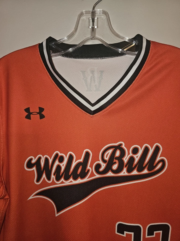 Camiseta deportiva Under Armour Baltimore Orioles Wild Bill Hagy Tribute pequeña naranja para hombre Foto 2 de 4