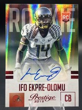 2015 Panini Prestige Rookie Signatures #241 IFO EKPRE-OLOMU Signed Auto RC