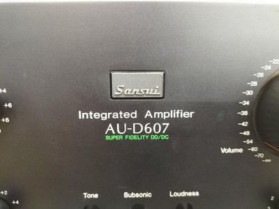 Sansui Au-D607 Dc Integrated Amplifier | eBay