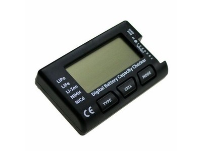 Li-Ion, Lipo & Life Checker mit Balancer-Funktion (2-7 Zellen) Capacity Checker
