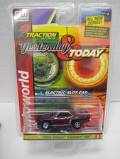 Auto World SC384-1B Yesterday  Today 1969 Camaro SS HO Scale Electric Red