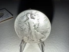 1942-D Walking Liberty Half Dollar In VG Condition  (B7) W/ Free Buffalo Nickels