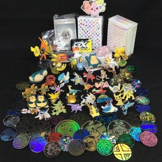 Pokemon Collection Bundle Pins Coins Figures TCG Accessories NP#400