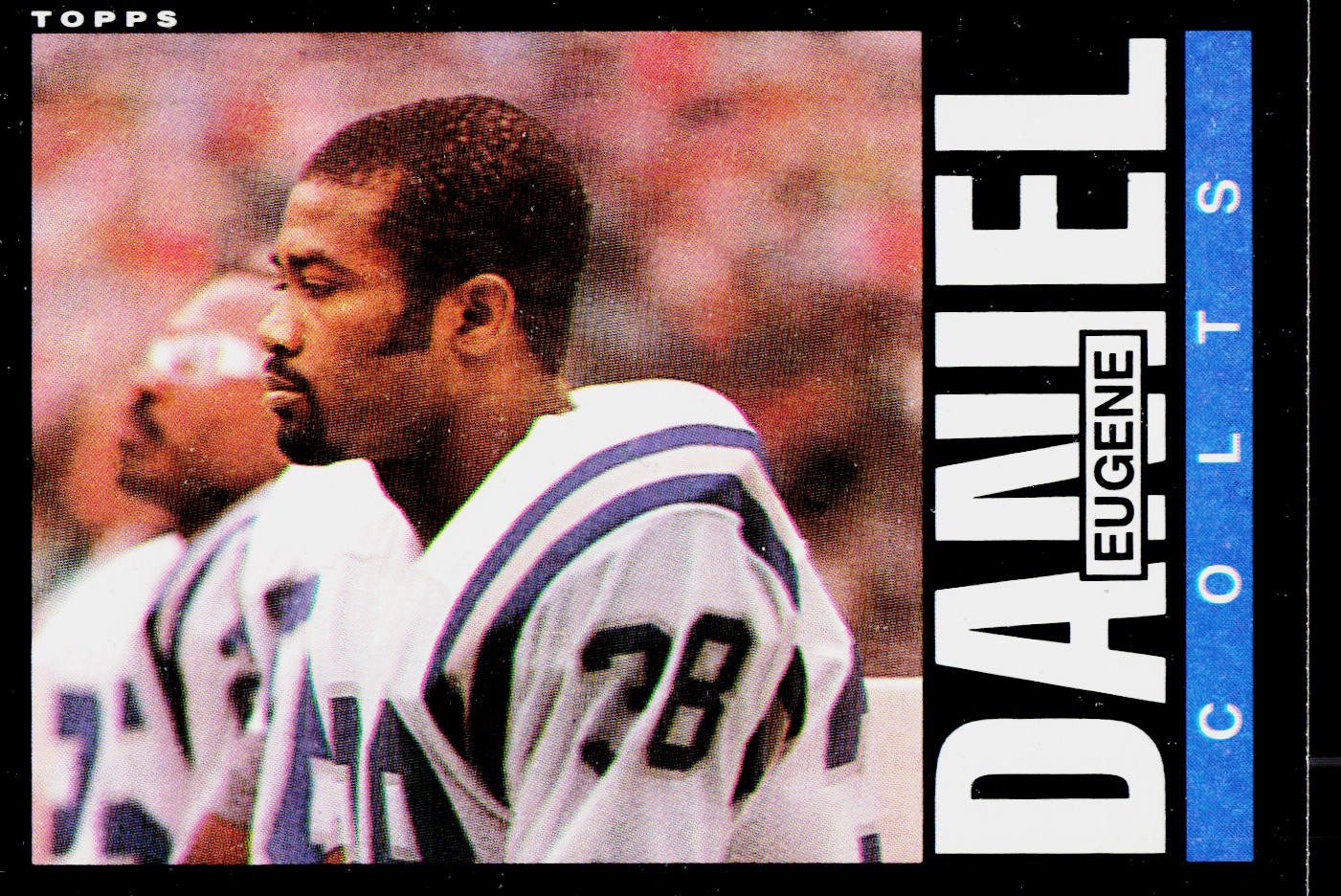 Eugene Daniel, 1985 Topps, #261, Indianapolis Colts, Football Card
