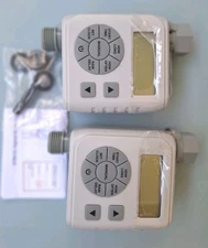2 Pack Sprinkler Timer, Programmable Irrigation Water Timer for Garden Hose Dual
