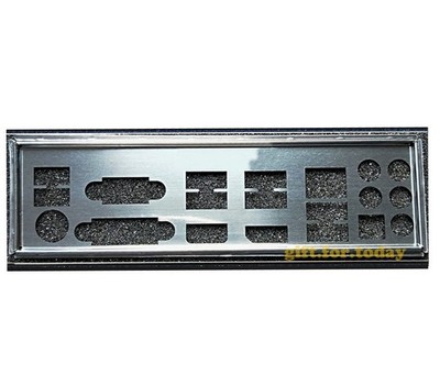 For ASRock Z97 Extreme4   I/O IO Rear Baffle Backplate Motherboard @zx