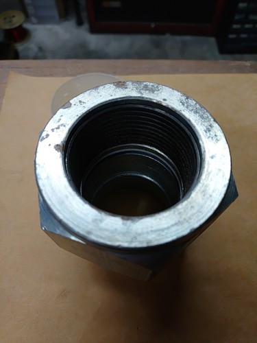 Lenze 27315-32-32 Hydraulic Compression Union 2" OD Tube to Male ORB-32 - Picture 2 of 3