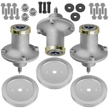 3 Spindle Assembly with Pulley fits Husqvarna MZT61 MZ61 MZ6125 MZ6128