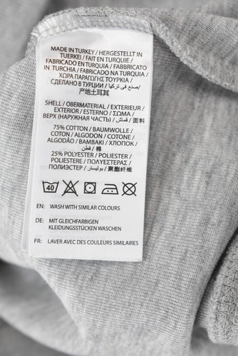 Gant X Bastad Sweatshirt Men 2XL Mixed Striped Edges Logo High Neck - Picture 6 of 8