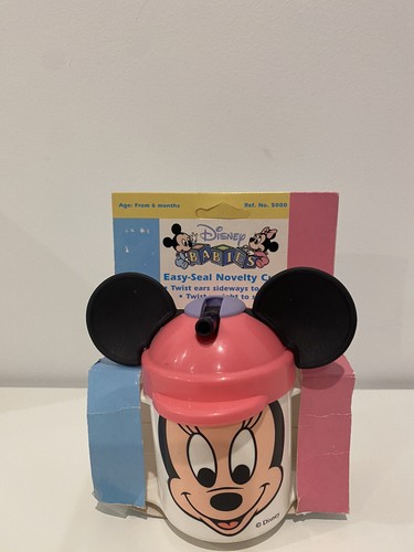 Disney Babies Easy Seal Novelty Sippy Cup 200mL Twist Ears Rare Collectable J1 - Picture 6 of 7