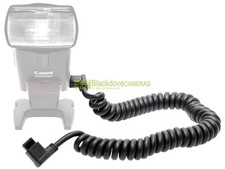 Canon Spiral Flash Cable for Speedlite 580EX.