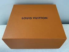 Louis Vuitton Empty Magnetic Orange Storage Gift Box 12 x 10.75 x 5.75