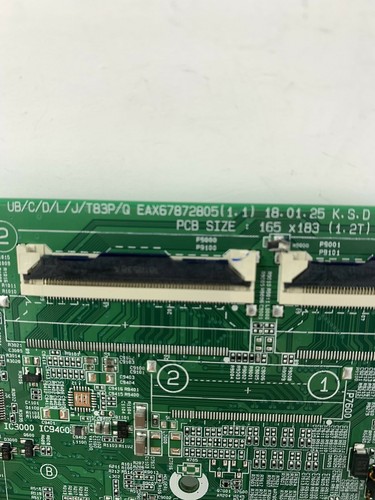 EAX67872805 (1.1) LG55UK6470PLC " Rif-2/63 " - Picture 2 of 3