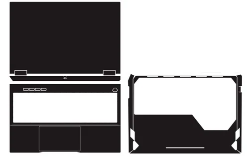 Precut Transparent Matte Skin Sticker Cover For 2024 2025 ASUS TUF FA608 FA401