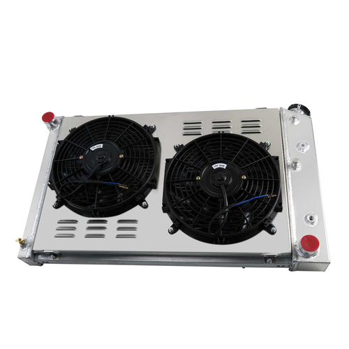 Fit 1978-1987 Chevy Monte Carlo SS Olds Cutlass G-body 3-Row Radiator Shroud Fan - Picture 11 of 14
