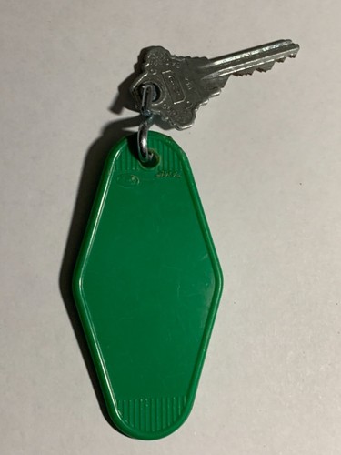 Motel Lucerne Hotel Key Fob & Key Montreal Canada #135 - Picture 2 of 2