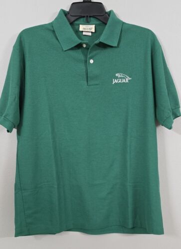 British Racing Green JAGUAR polo Shirt , Design Exclusive For, Made In USA