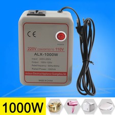 1000W Wandler Konverter Spannungswandler Transformator 20V-250V auf 100V-120V