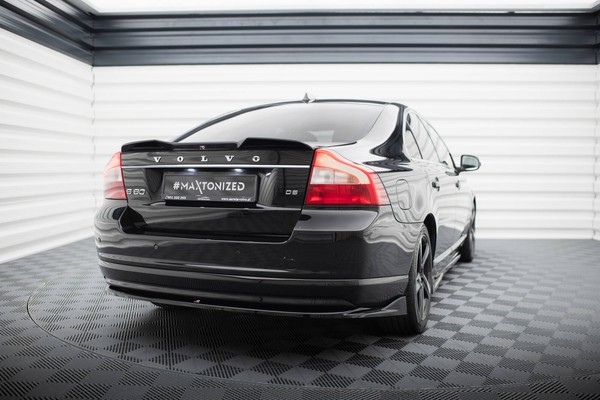 Diffusor Hinten Splitter FüR Volvo S80 Mk2 Schwarz Heckansatz Ansatz SchüRze-image