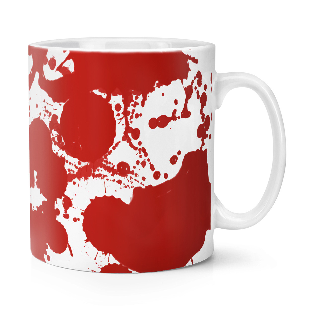 Blood Splatter Pattern 10oz Mug Cup - Zombie Spatter Horror