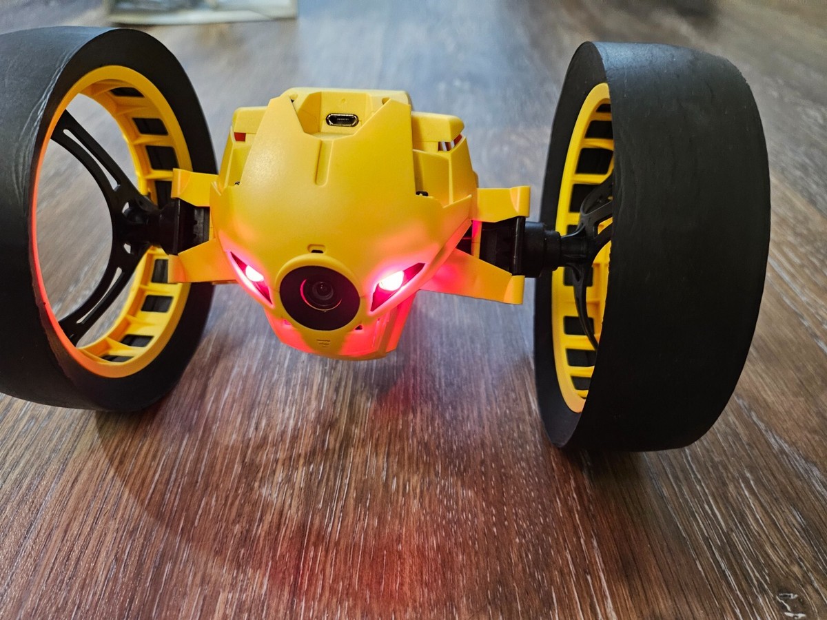 Parrot MiniDrones Jumping Race Drone Tuk Tuk -Yellow - No Parrot MiniDrones Jumping Race Drone Tuk Tuk -Yellow - No
