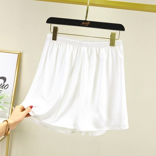 Women Satin Faux Silk Underwear Shorts Pants Nightwear Pants Pajama Bottoms Soft - Picture 13 of 19