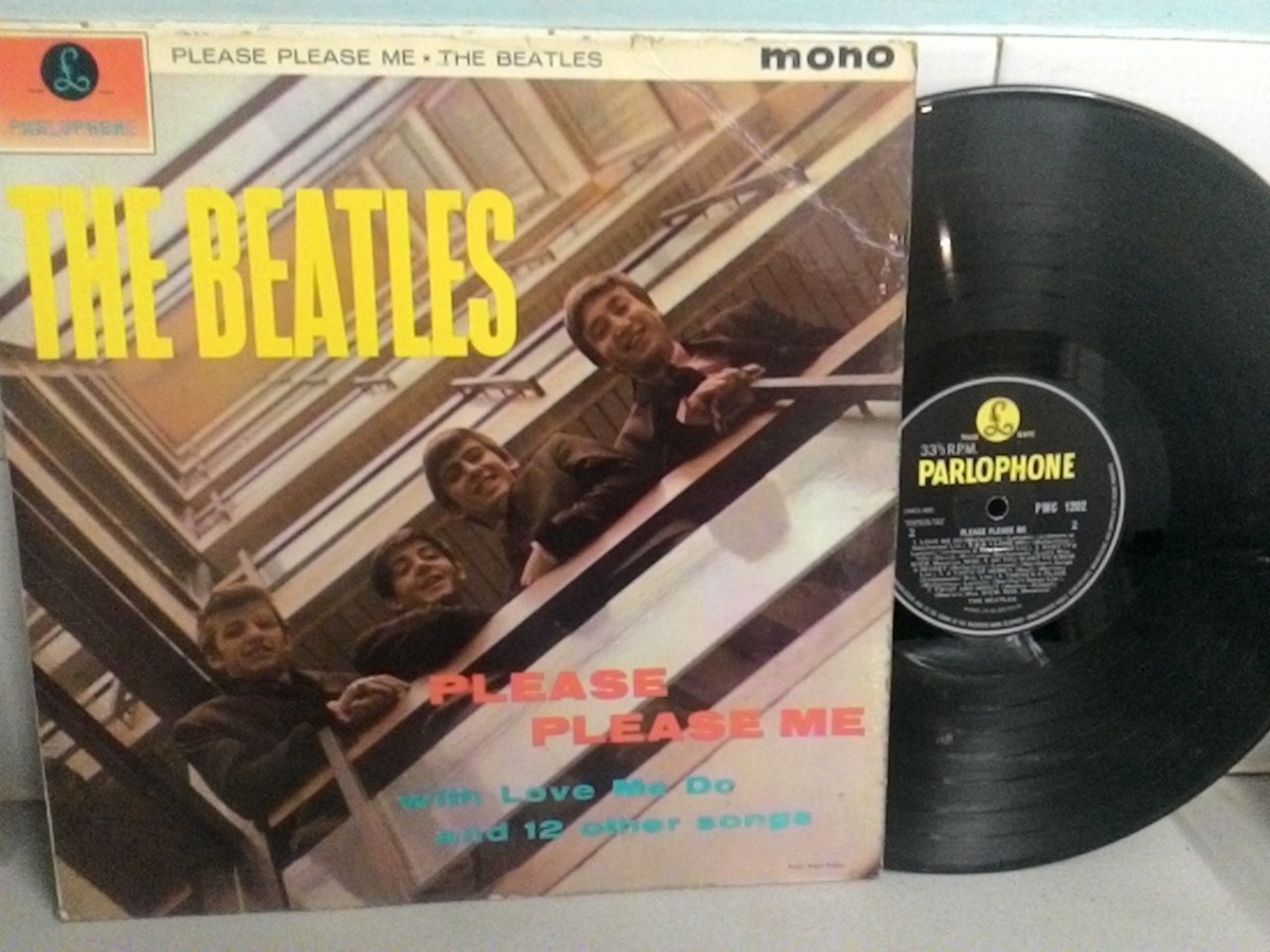 The Beatles ( Rare ) Please Please Me LP-5th Press 1963
