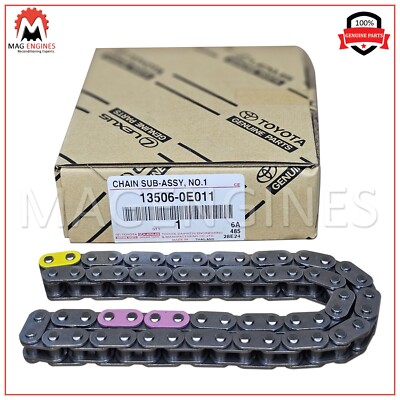 13506-0E011 GENUINE OEM CHAIN SUB-ASSY NO.1 TOYOTA 1GD-FTV 2GDFTV