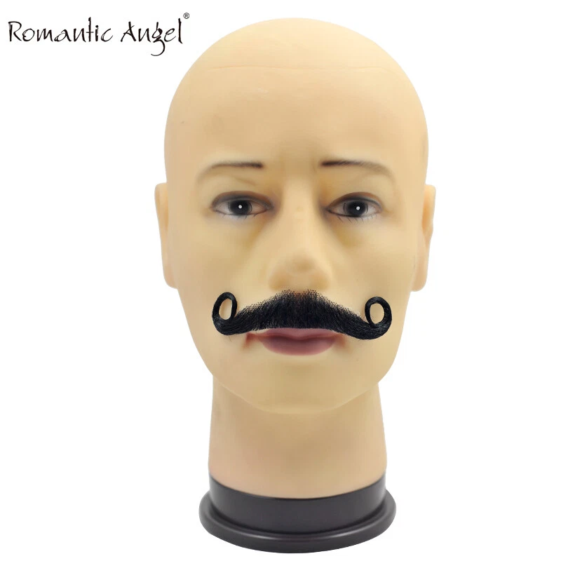 Barba Afro Negra Para Disfraz | Pelo Sintético Con Goma, Accesorio Para Carnaval Y Fiestas De Disfraces