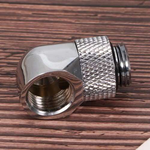 Set of 3 Rotating Elbow Joint Cooling Fittings Pc Cooler Connector - Afbeelding 5 van 12