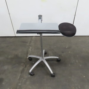 Portable Free Standing Computer Keyboard& Mouse Pedestal Stand Adjustable Height