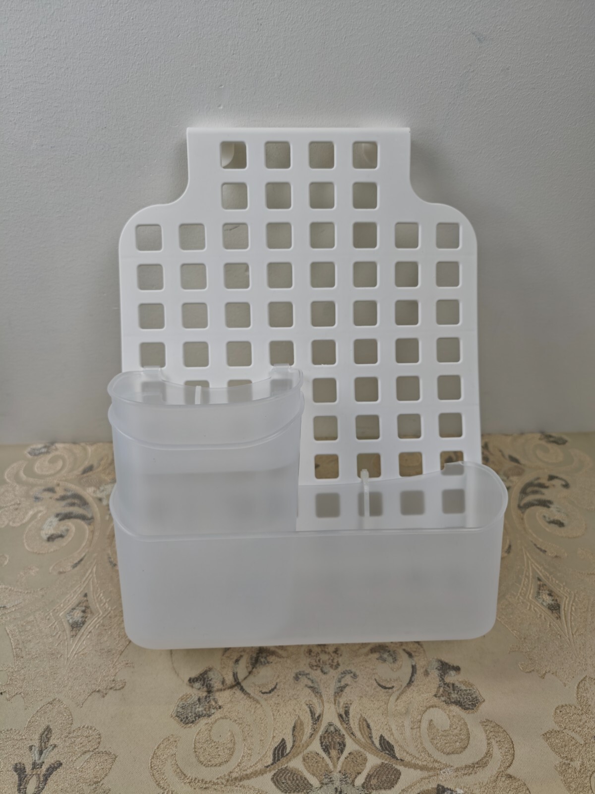 Blue Canyon 2 Tier Over Cabinet Basket, Over Door Cabinet Organiser Kitchen Stor