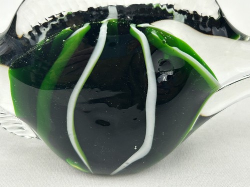 Art Glass Fish Paperweight Decorative Nautical Beach Decor Colorful Set Of 2 - Picture 13 of 17