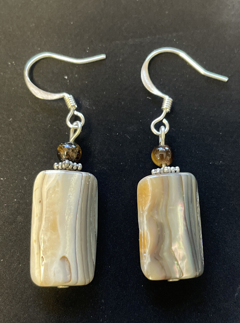 Beautiful Ocean Long Rectangle Shaped Abalone Sea… - image 1