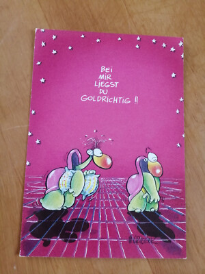 Ansichtskarte Cactus Purple Turtle & Friends Grieger Bei mir liegst ...  Sammler