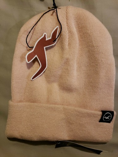 HOLLISTER Pink SOLID BEANIE HAT ONE 