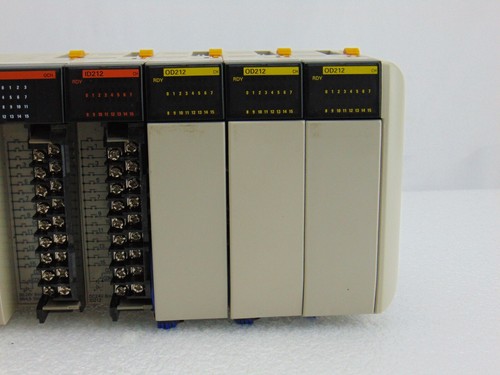 Omron Sysmac CQM1 Programmable Controller A203 CPU21 ID212 OD212 *used workin - Picture 5 of 5