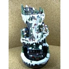 Santa Claus Christmas Village cm 19x33h with Lights, Music and Movement