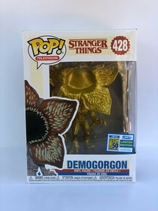 Stranger Things Funko Pop! Gold Demogorgon SDCC 2019 Exclusive #428 889698417365 | eBay