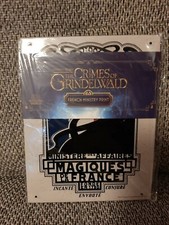 Harry Potter Zbrodnie Grindelwalda Francuskie Ministerstwo Druk Blaszany znak Skrzynia z łupami NOWOŚĆ