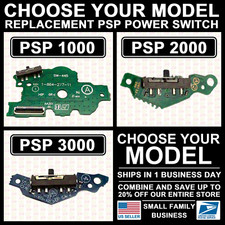 NEW Replacement Power Switch for Sony PSP 1000/2000/3000 Button Part PCB Board