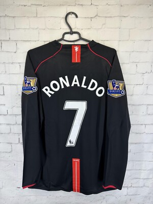 【正規品】マンチェスター・ユナイテッド07-08 RONALDO 7C.L.仕様 MANCHESTER UNITED 2007/08 RONALDO #7 CR7 AWAY LONG SLEEVE